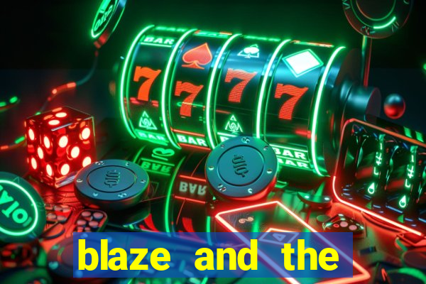 blaze and the monster machines logo font